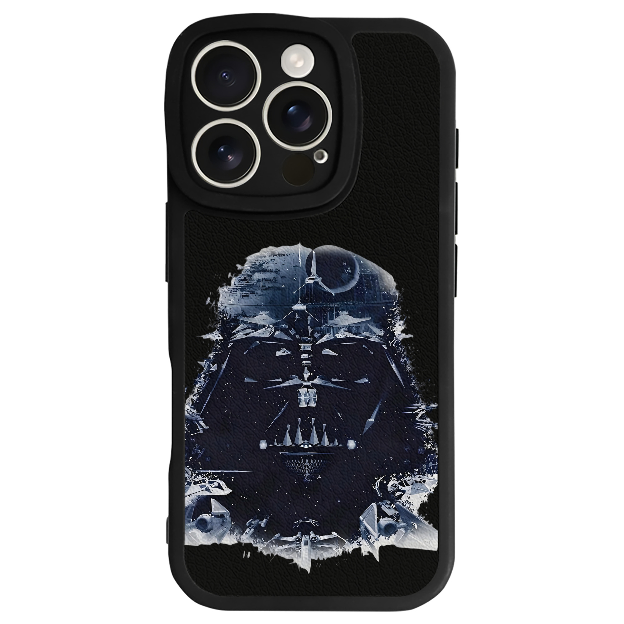 （画像用） スター・ウォーズ Star Wars 【iPhone 16シリーズ対応】シリコンスマホケース（レザー調） 材質：シリコン